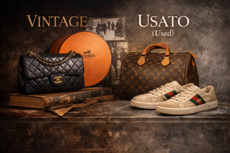 Vintage  vs Usato (pre-loved e pre-owned)