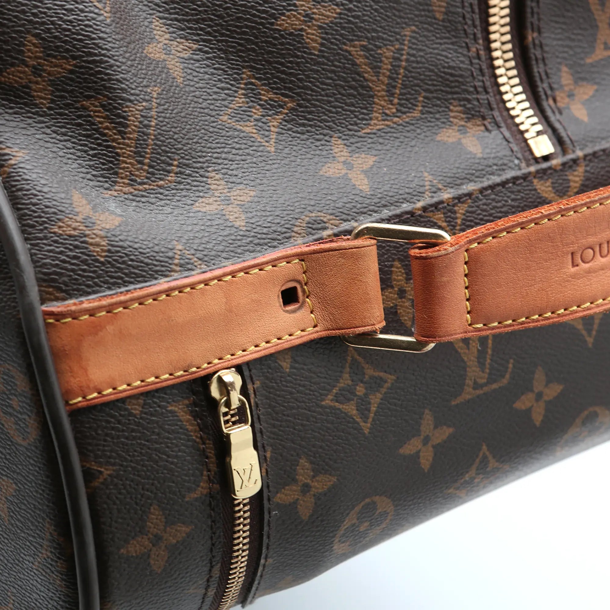 Borsone da viaggio Louis Vuitton Eole 60  trolley monogram marrone