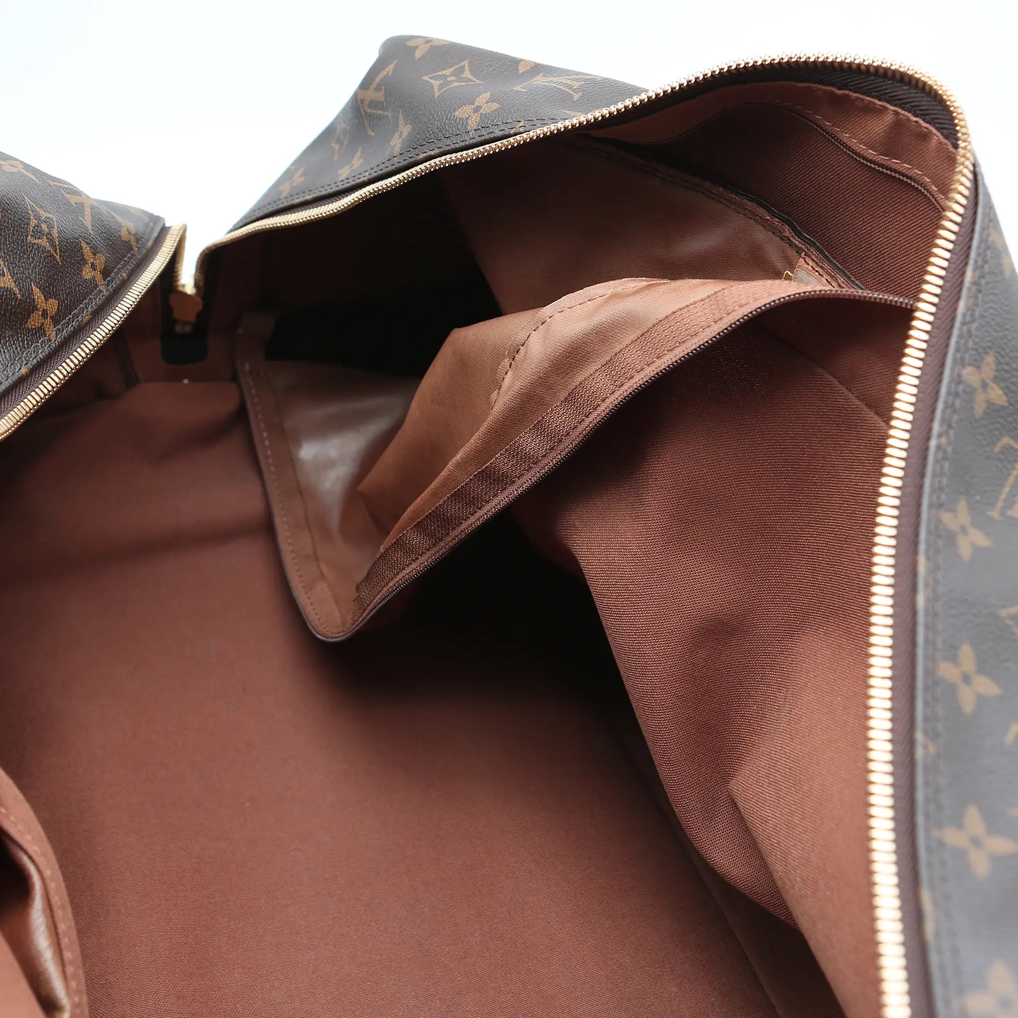 Borsone da viaggio Louis Vuitton Eole 60  trolley monogram marrone