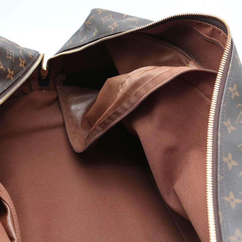 Borsone da viaggio Louis Vuitton Eole 60  trolley monogram marrone