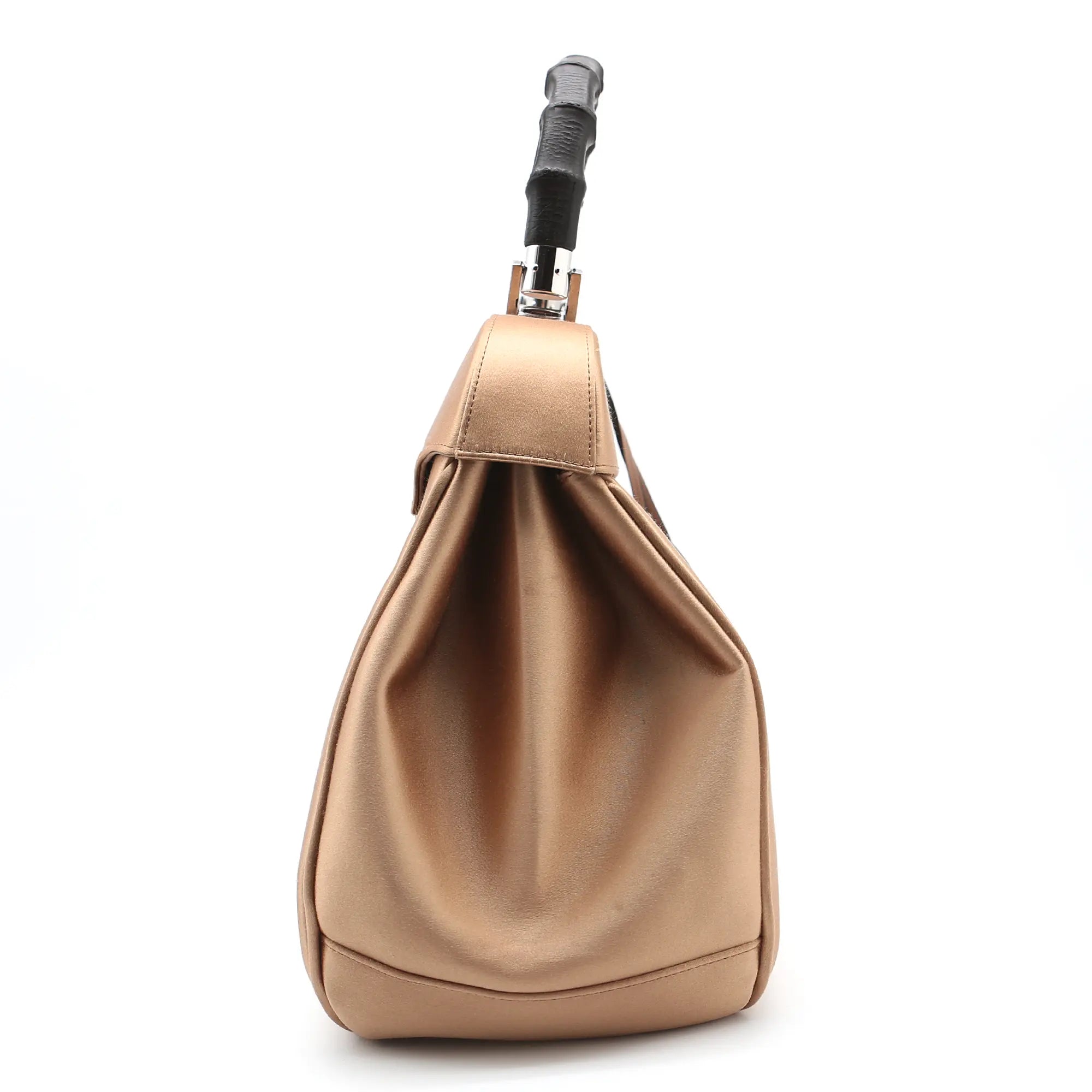 Borsa a mano Gucci Bamboo  Lady Look  oro