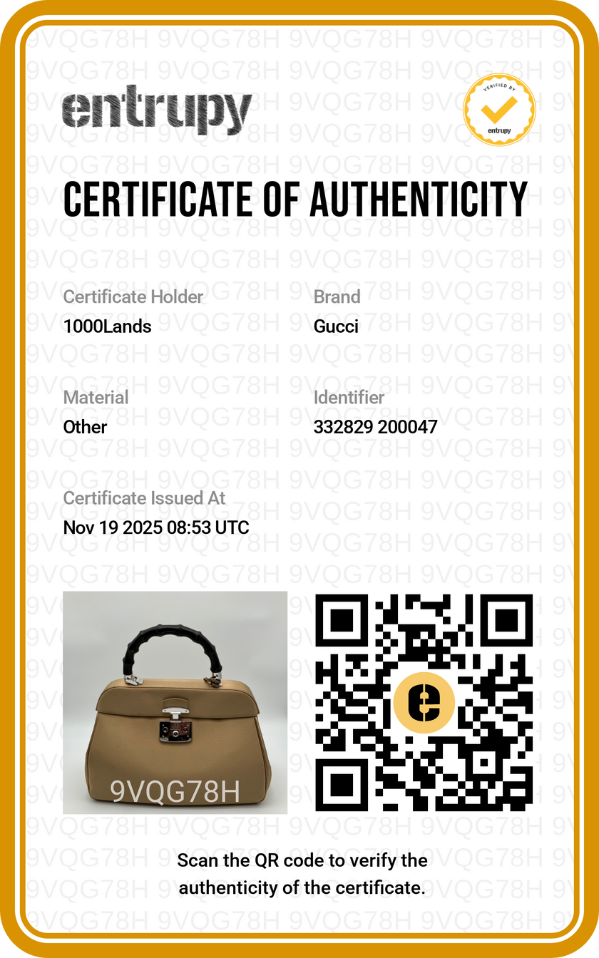 Borsa a mano Gucci Bamboo  Lady Look  oro