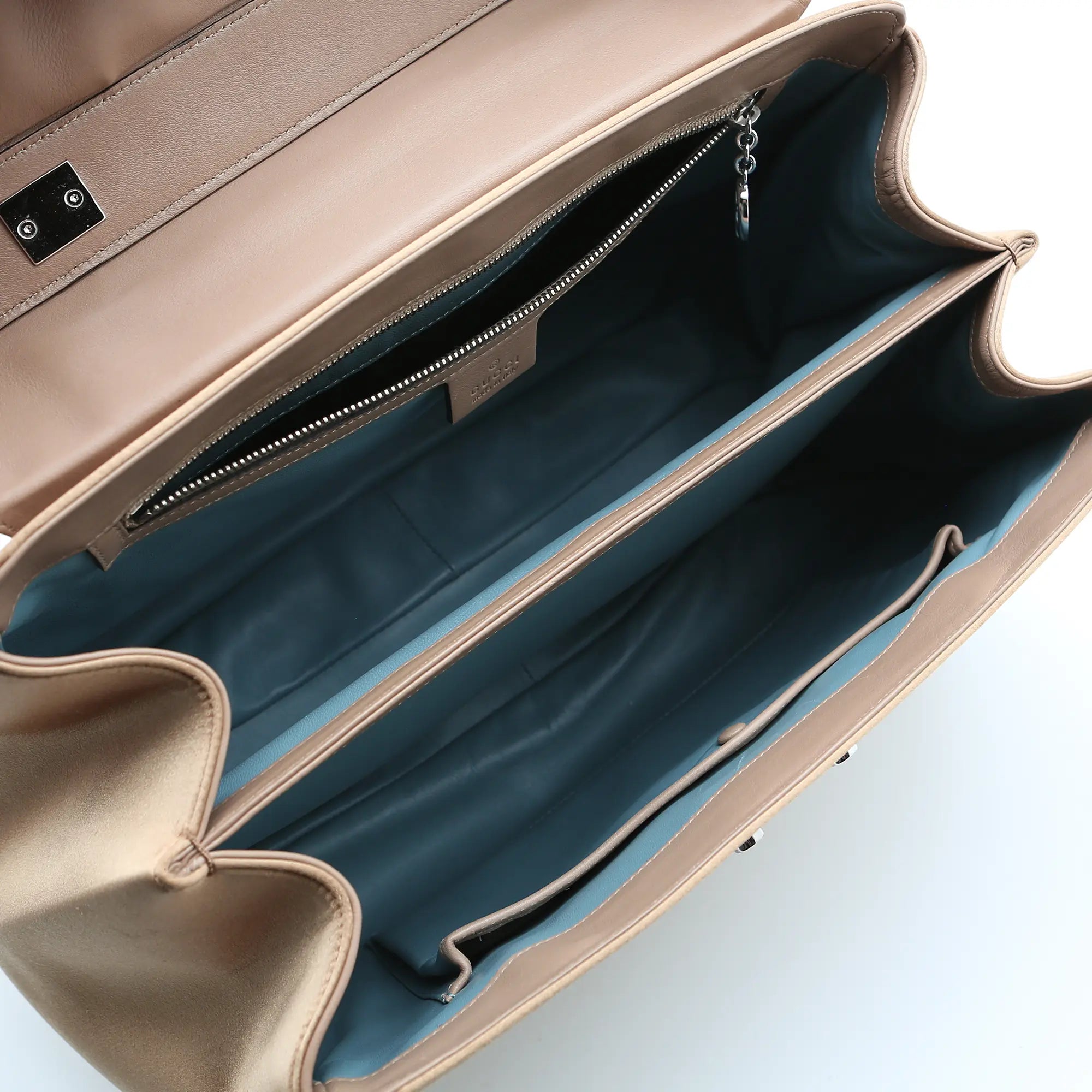 Borsa a mano Gucci Bamboo  Lady Look  oro