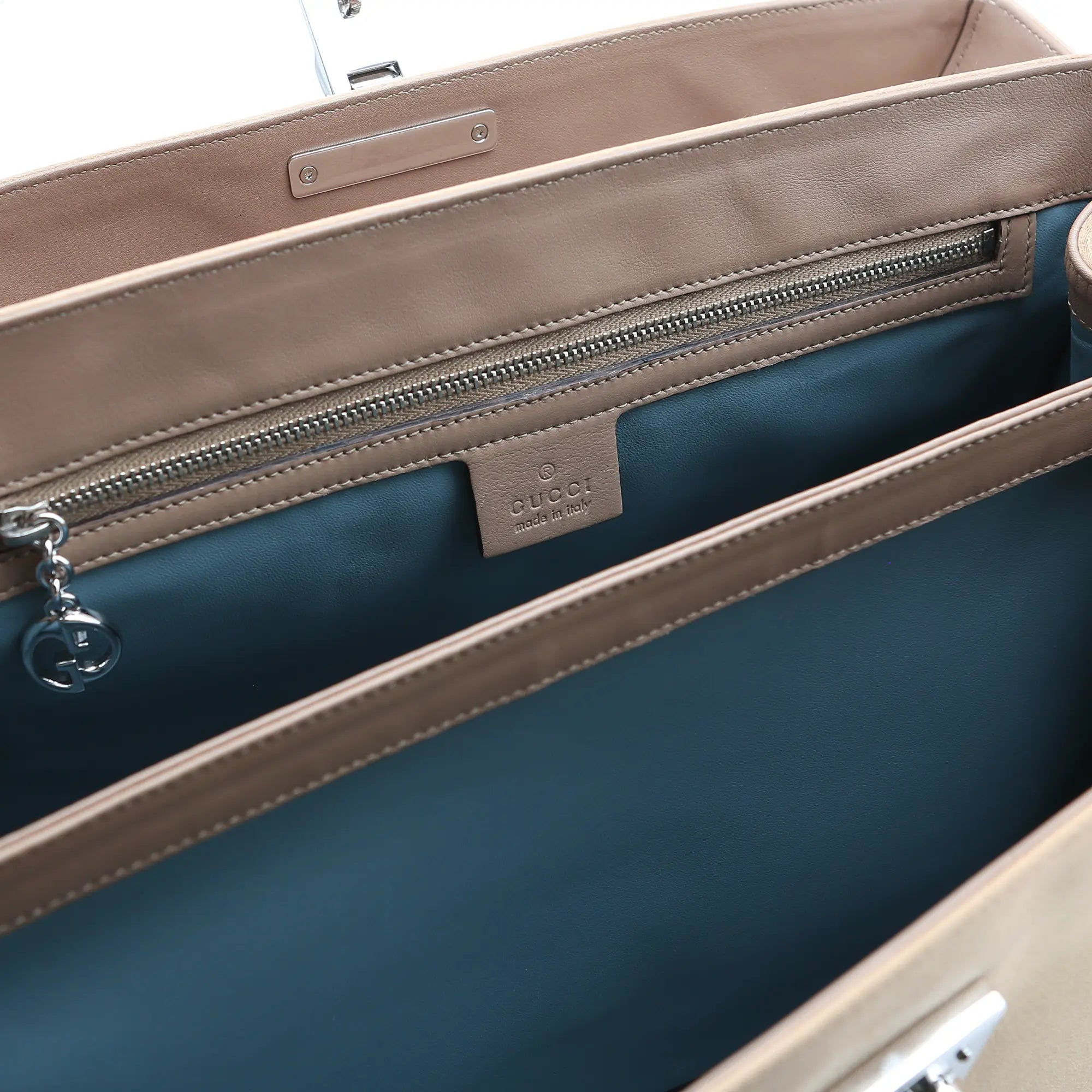 Borsa a mano Gucci Bamboo  Lady Look  oro