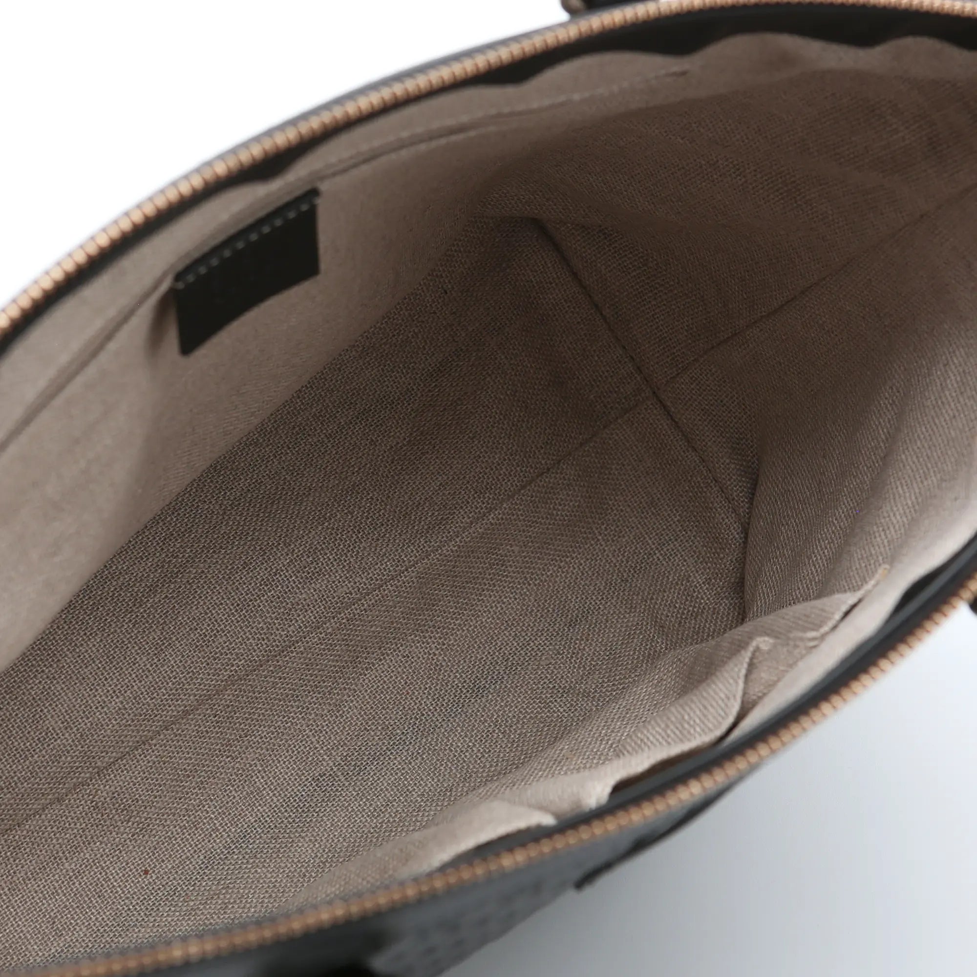 Borsa a mano Gucci mini shopper pelle Guccissima nera