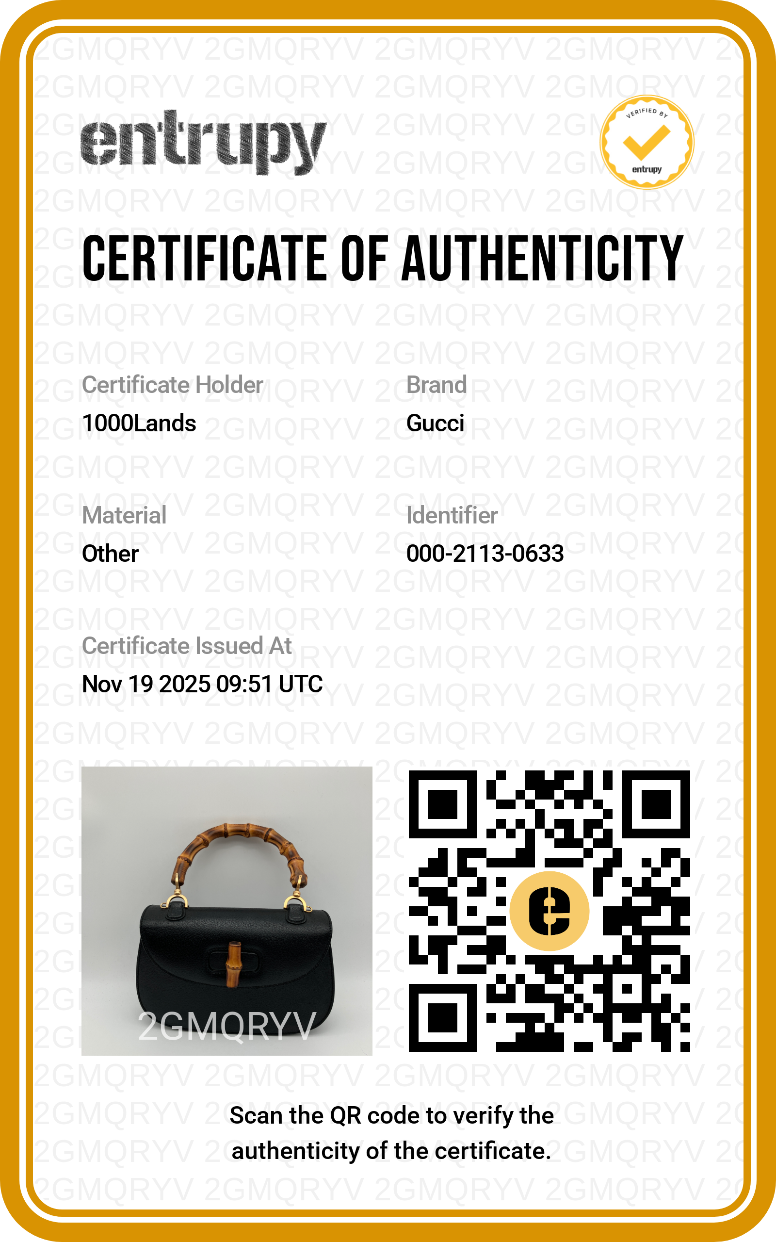 Borsa a mano Gucci Bamboo 1947 nera pelle cinghiale