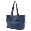 Borsa a spalla Prada vitello  Phenix in pelle blu