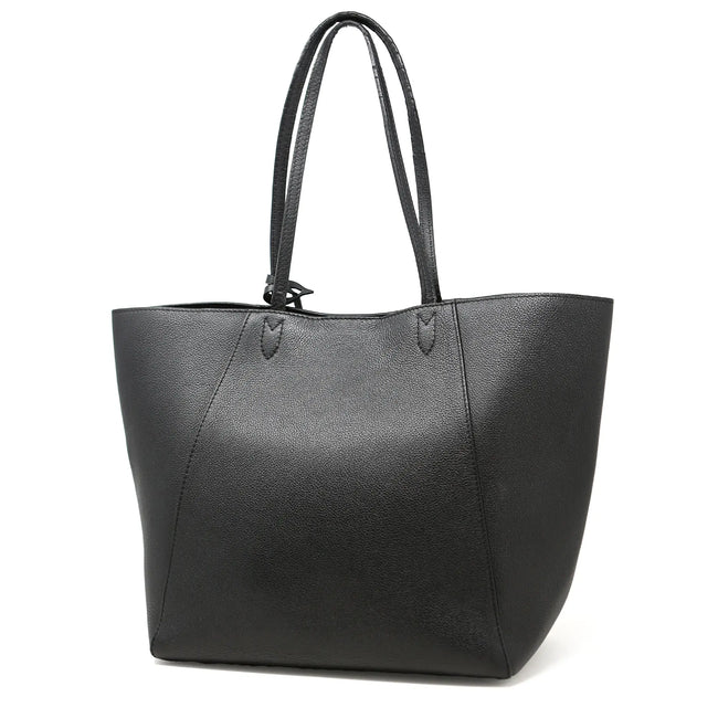 Borsa a spalla Louis Vuitton Lockme pelle nera