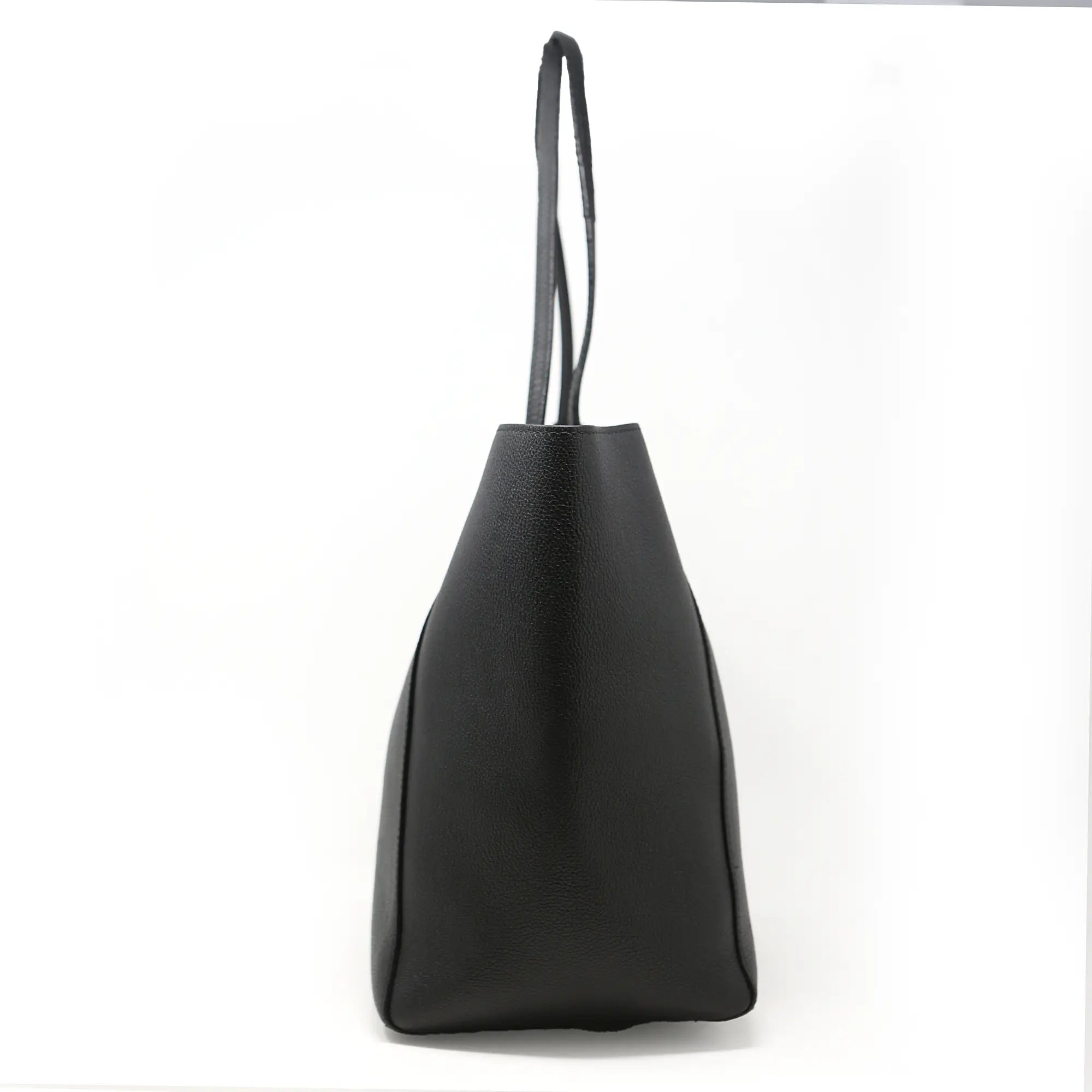 Borsa a spalla Louis Vuitton Lockme pelle nera