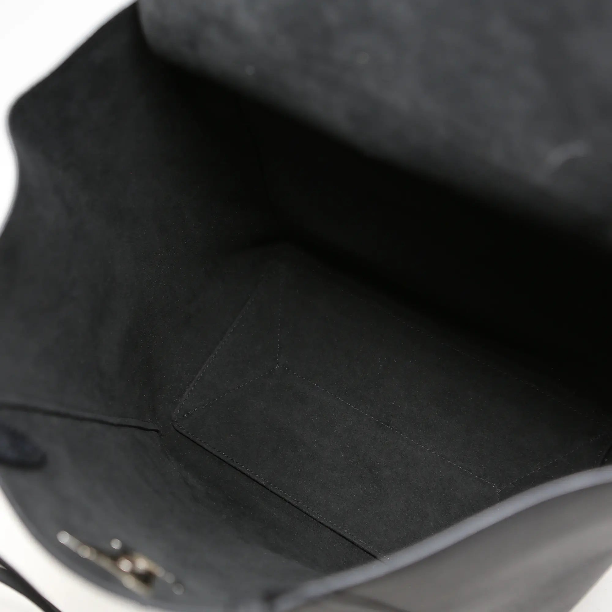 Borsa a spalla Louis Vuitton Lockme pelle nera