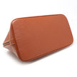 Borsa a mano Louis Vuitton Alma pelle EPI cognac