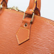 Borsa a mano Louis Vuitton Alma pelle EPI cognac