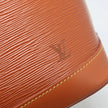 Borsa a mano Louis Vuitton Alma pelle EPI cognac