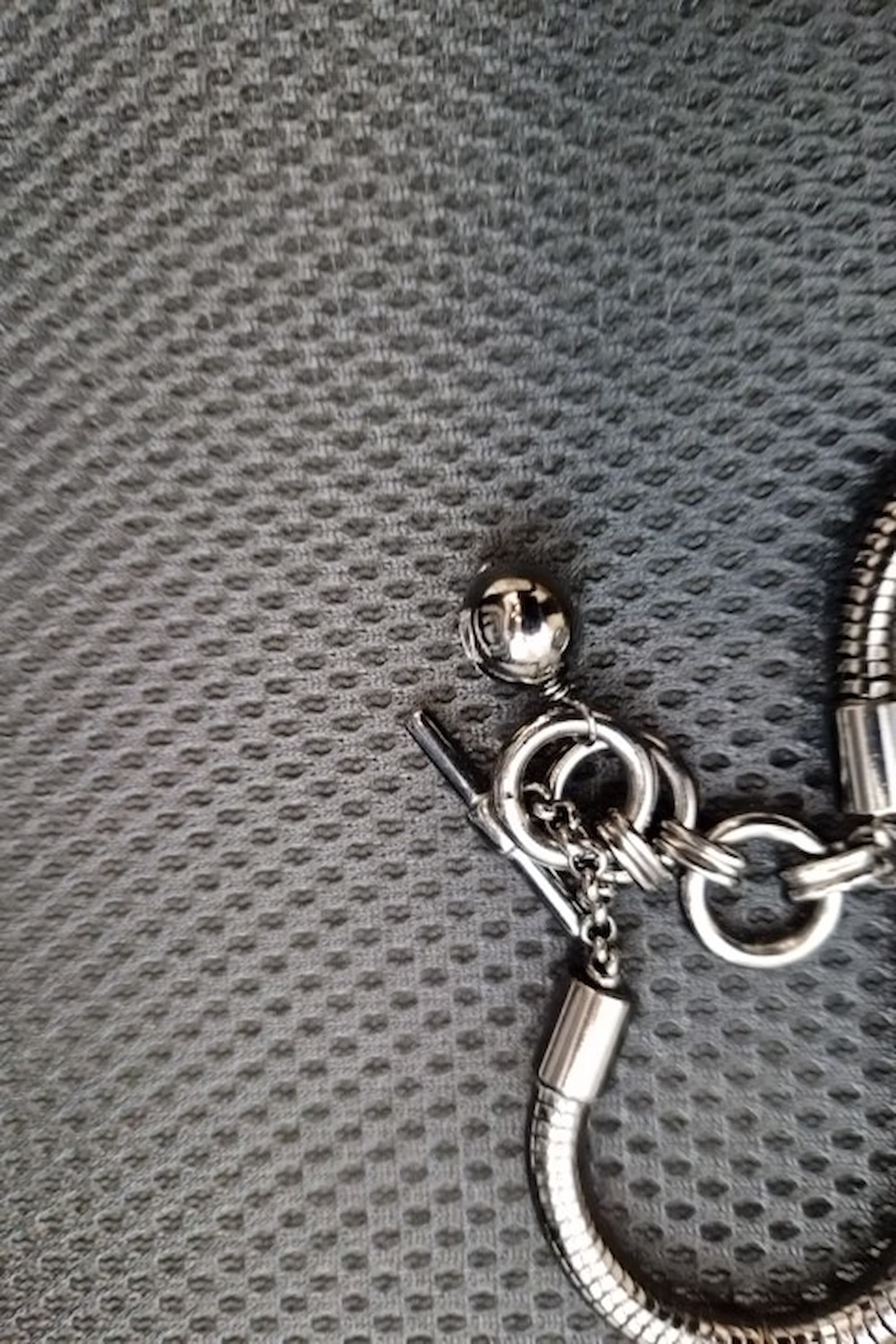 Medaglione Lanvin color argento