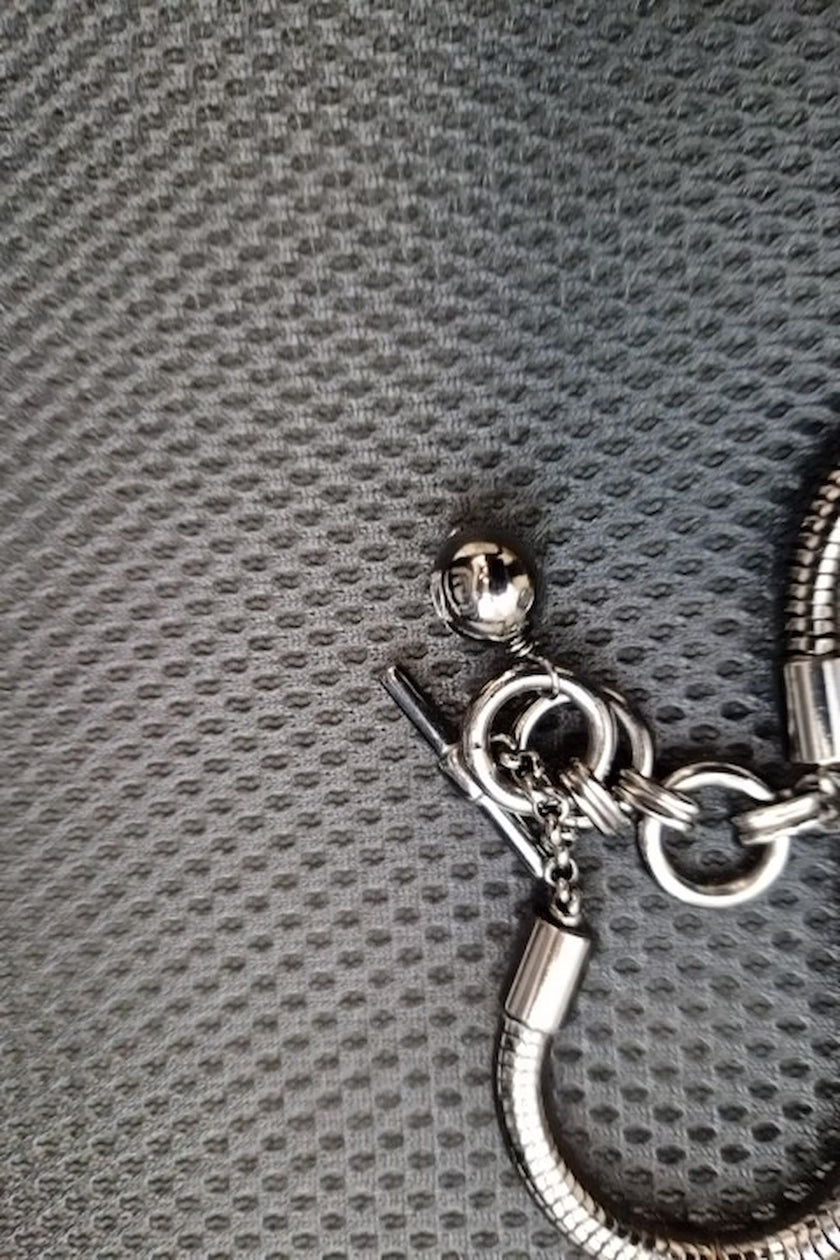 Medaglione Lanvin color argento