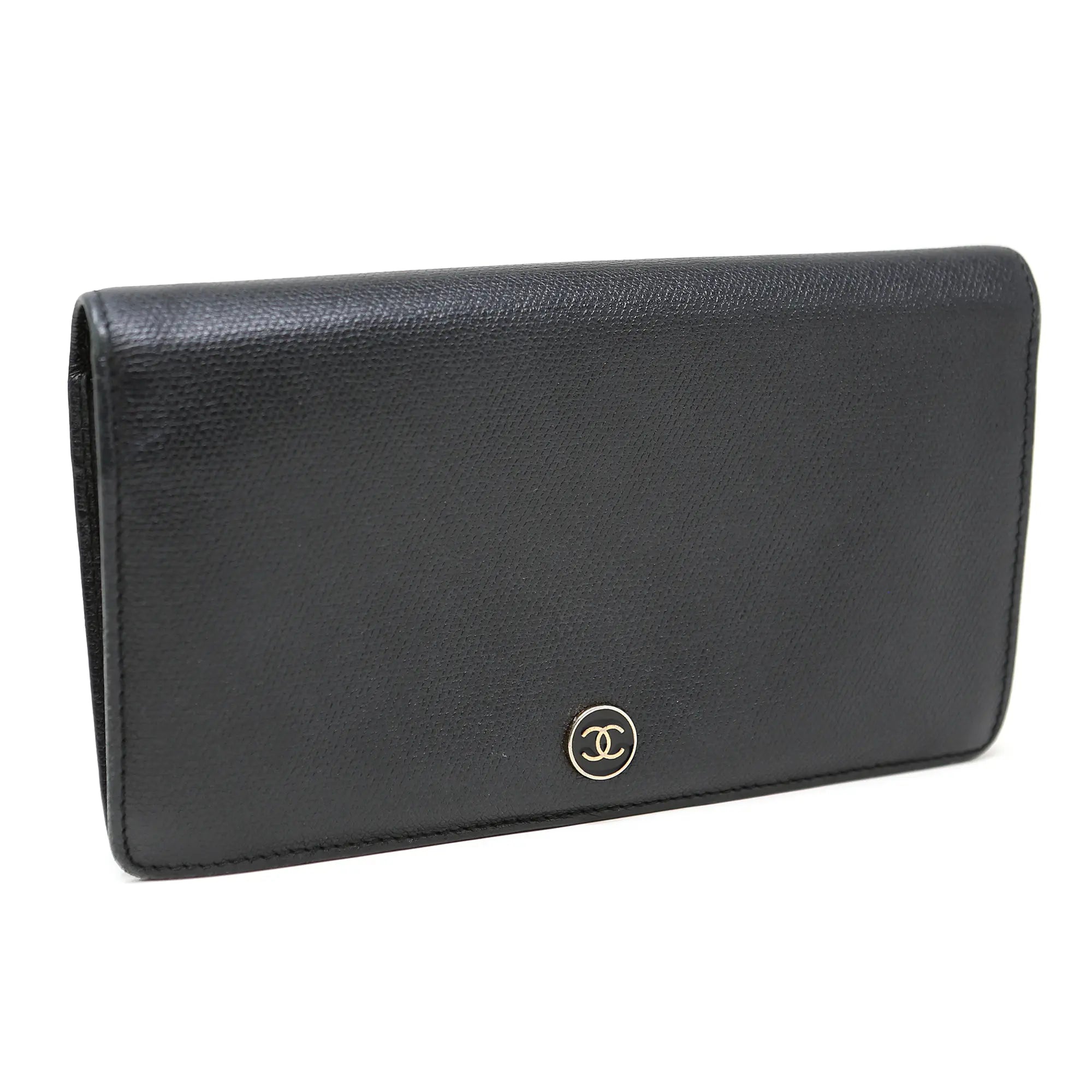 Portafoglio Chanel pelle nero