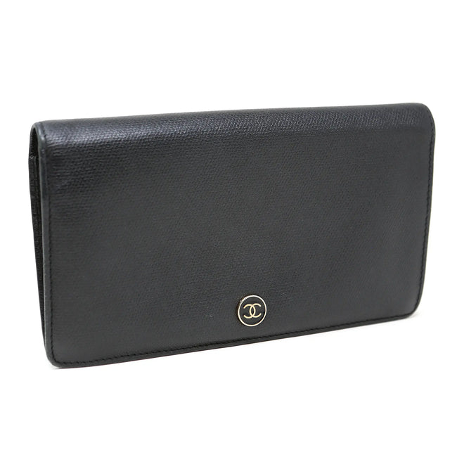 Portafoglio Chanel pelle nero