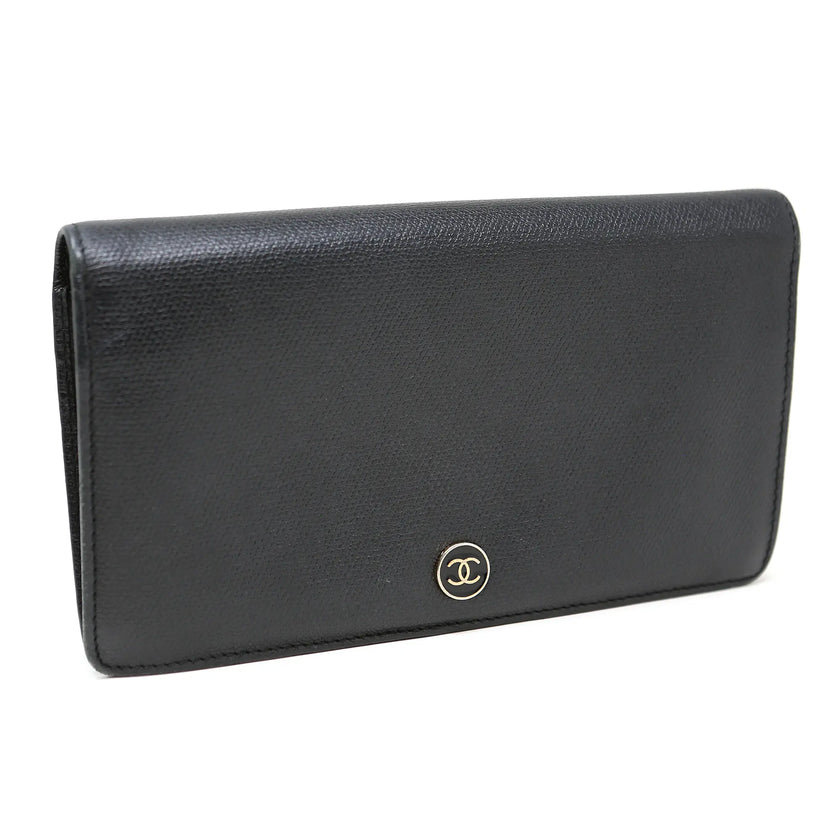 Portafoglio Chanel pelle nero