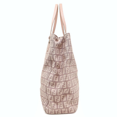 Borsa  Fendi Usata tela Zucchino rosa