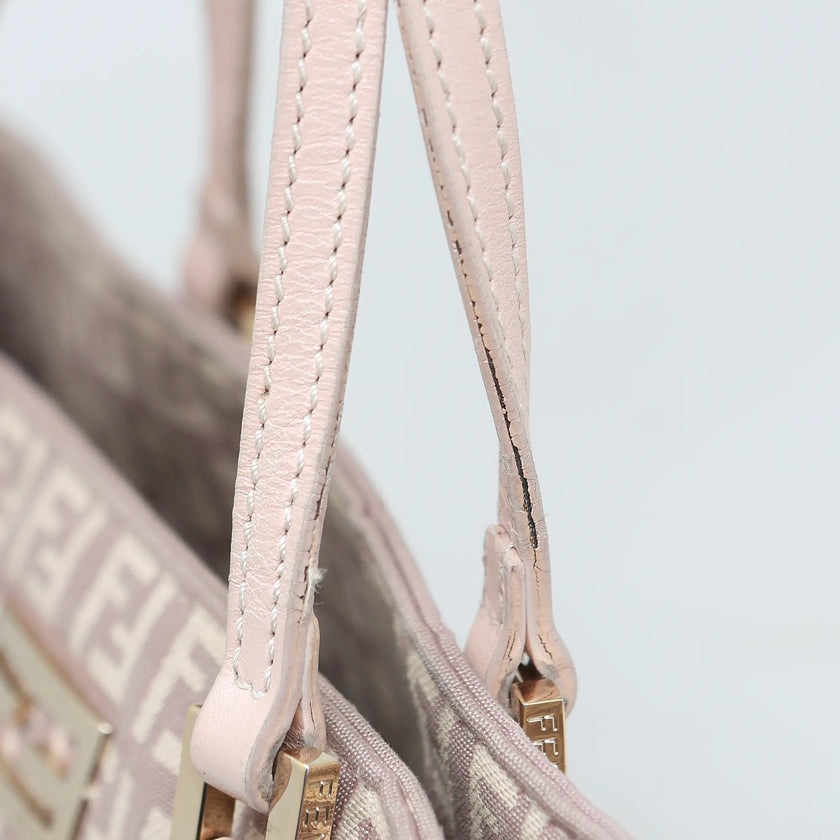 Borsa a mano Fendi Zucchino rosa