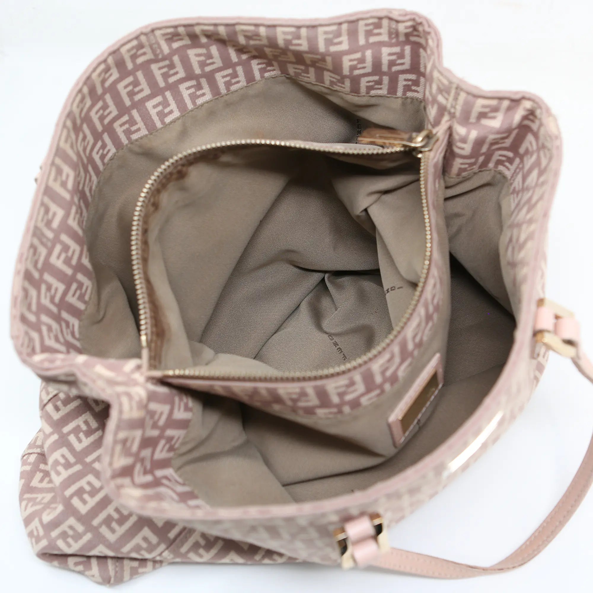 Borsa a mano Fendi Zucchino rosa