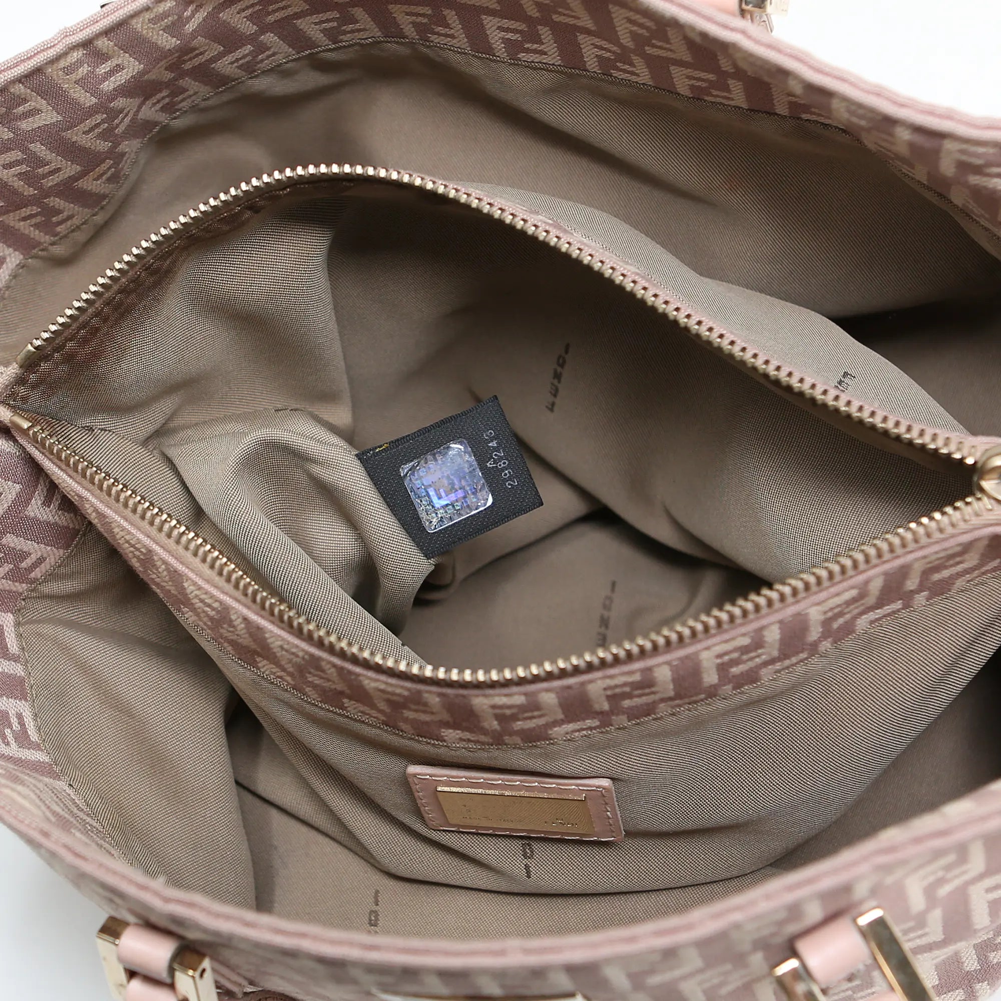 Borsa a mano Fendi Zucchino rosa