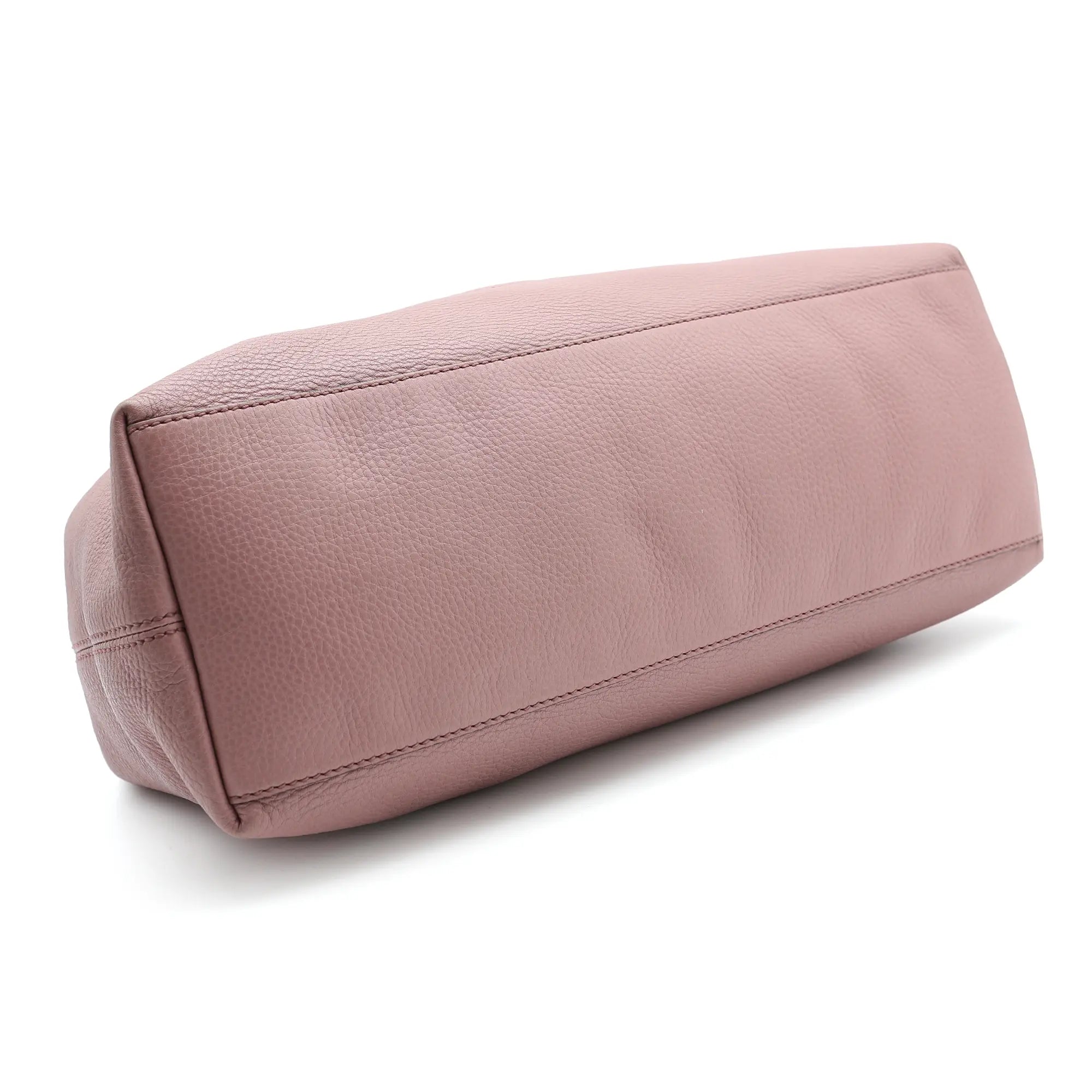 Borsa a mano Gucci Soho pelle cipria