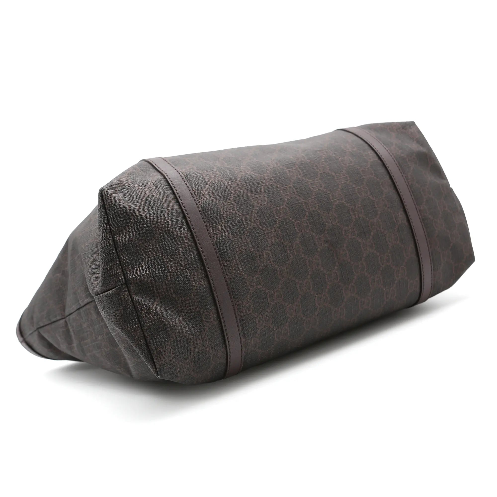 Borsa a mano Gucci GG Supreme marrone