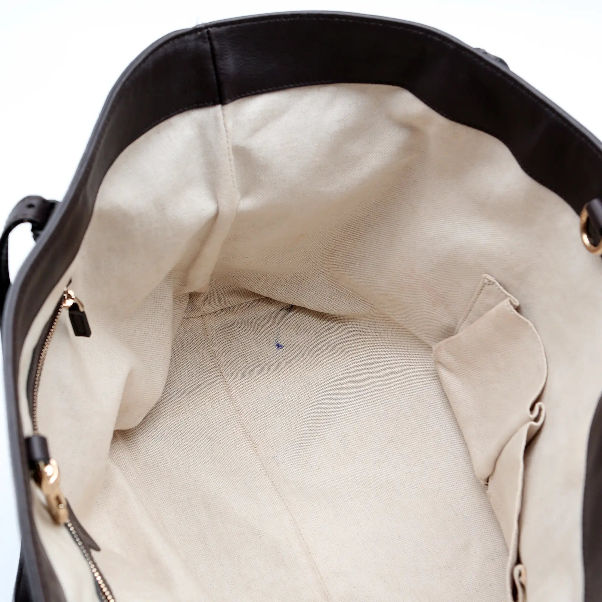 Borsa a mano Gucci GG Supreme marrone