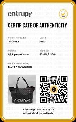 Borsa a mano Gucci GG Supreme marrone