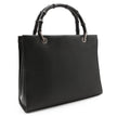Borsa a mano Gucci Bamboo nera