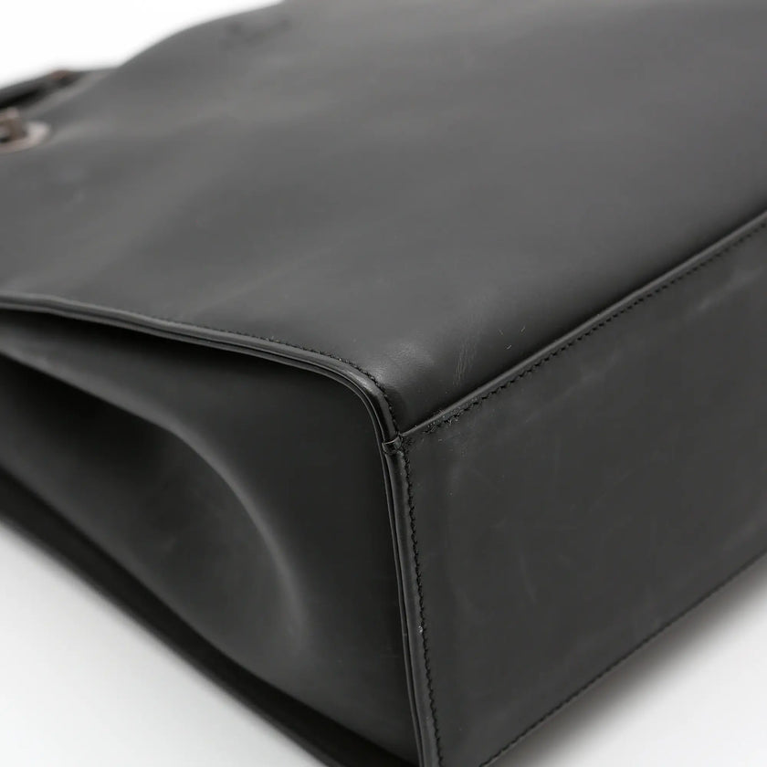 Borsa a mano Gucci Bamboo nera