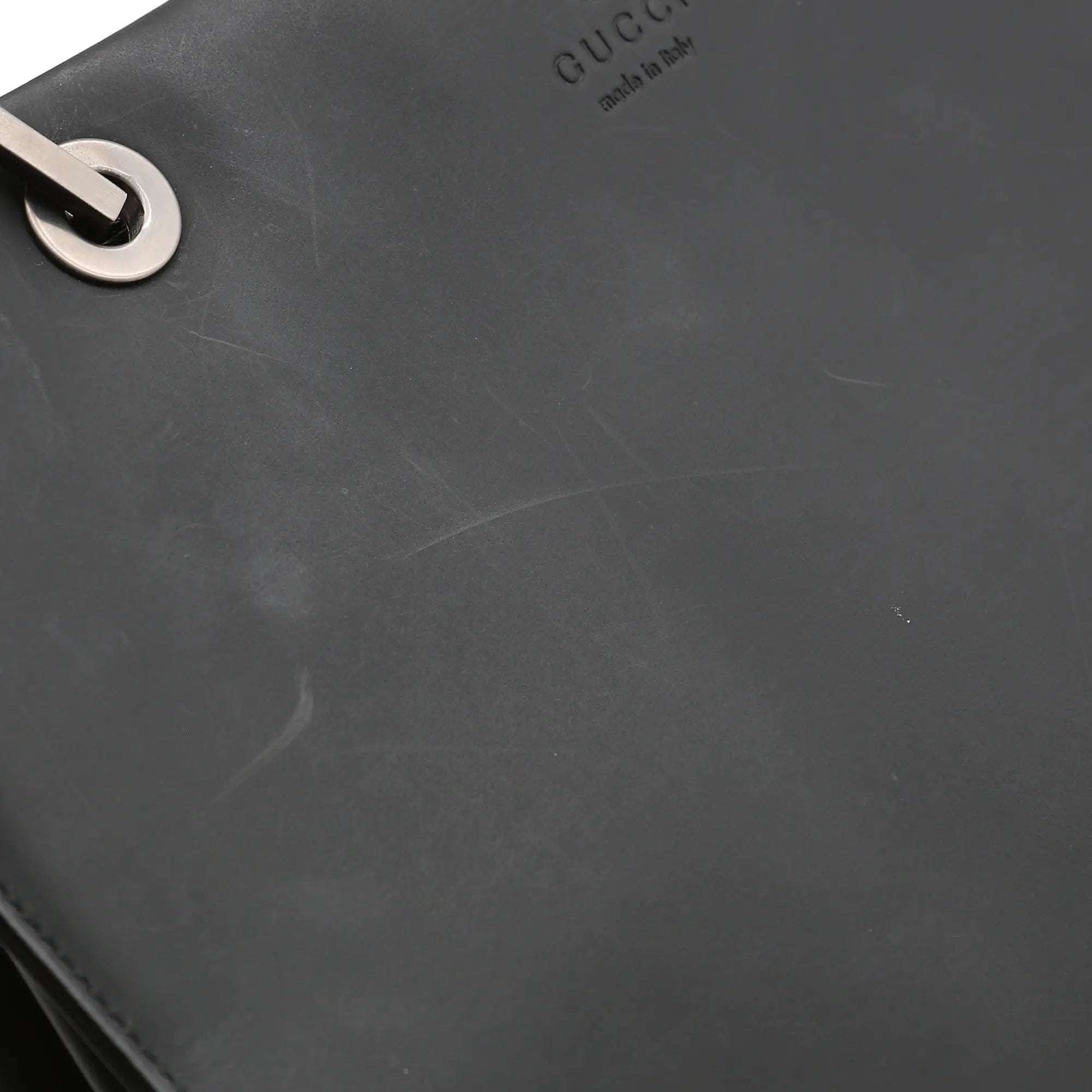 Borsa a mano Gucci Bamboo nera