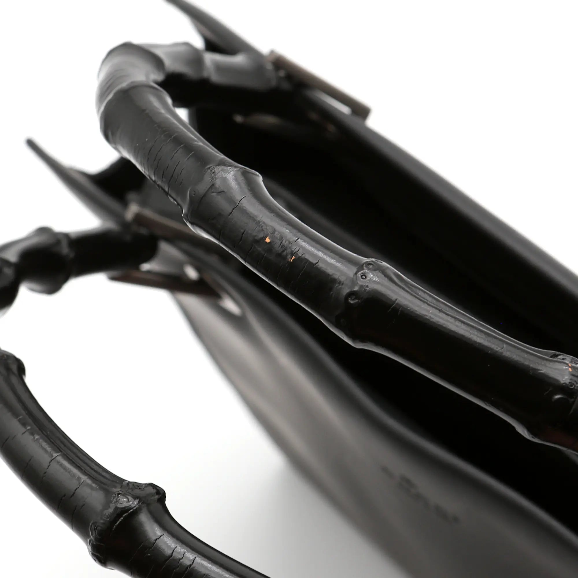 Borsa a mano Gucci Bamboo nera