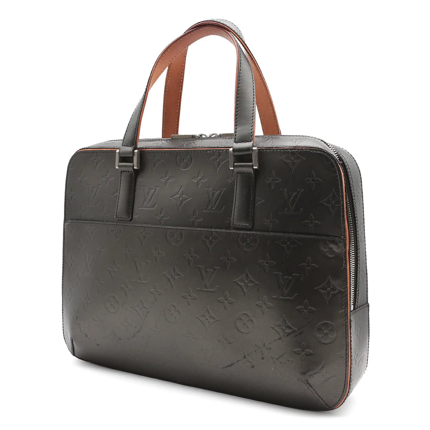 Borsa a mano Louis Vuitton Mat Malden nera