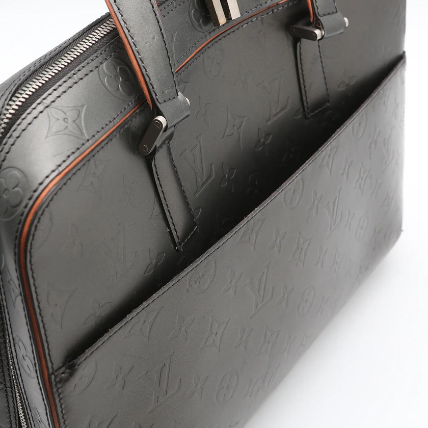 Borsa a mano Louis Vuitton Mat Malden nera