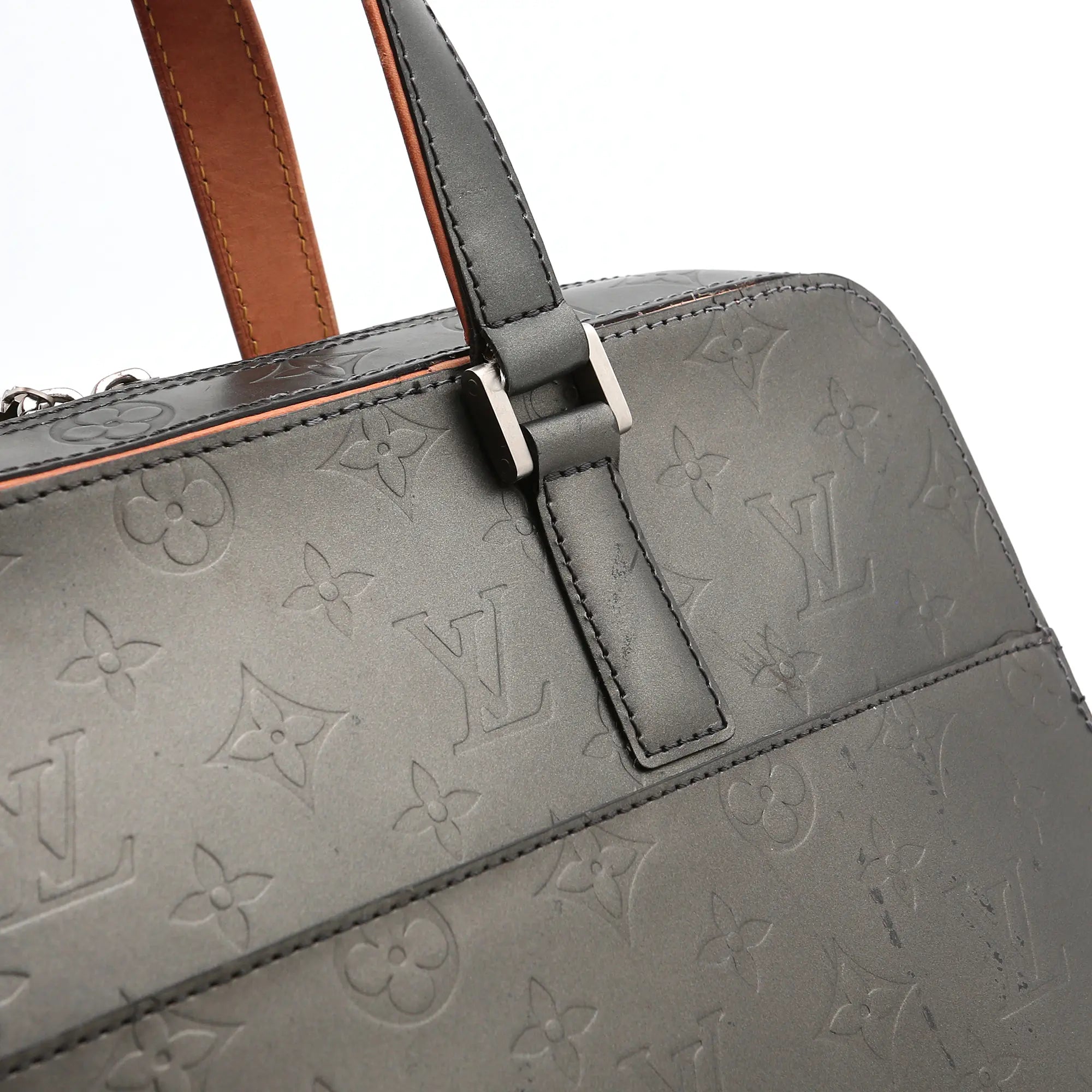 Borsa a mano Louis Vuitton Mat Malden nera