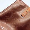 Borsa a mano Louis Vuitton Reade PM Vernis marrone