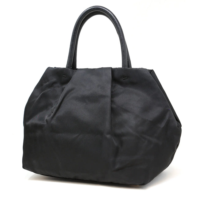 Borsa a mano Prada Nylon fiocco nero