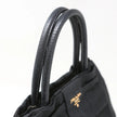 Prada Nylon-Handtasche mit schwarzer Schleife