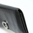 Bulgari black leather wallet