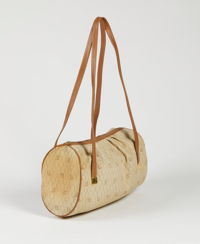 Borsa a spalla Christian Dior in tela