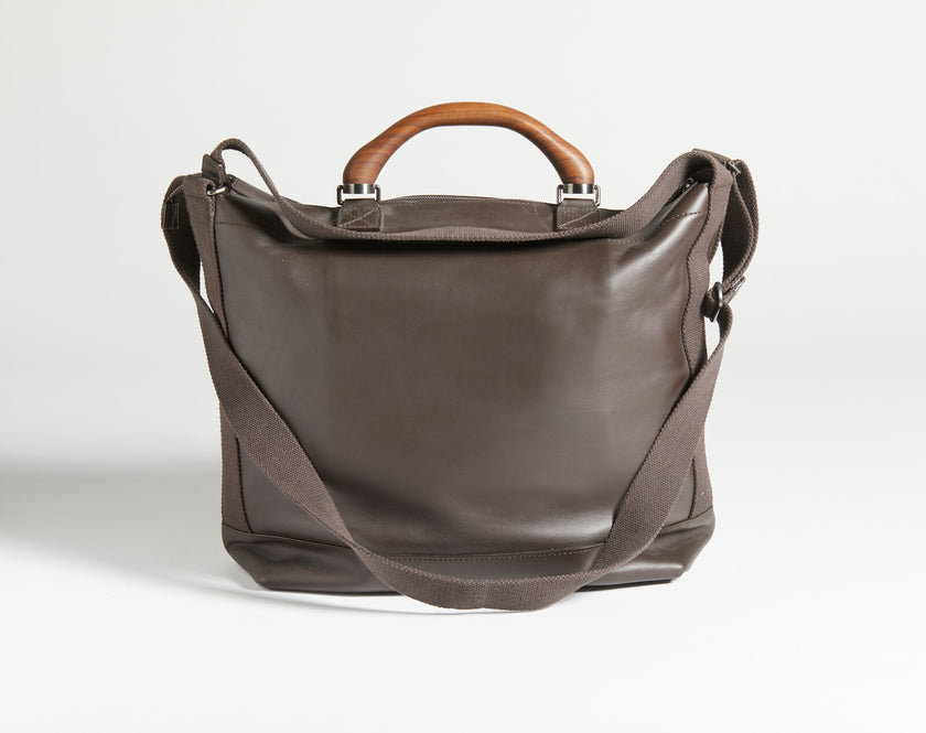 Borsa a mano e tracolla Salvatore Ferragamo in pelle marrone