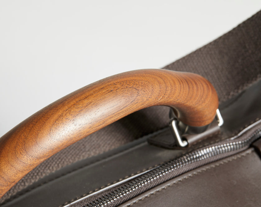 Borsa a mano e tracolla Salvatore Ferragamo in pelle marrone