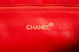 Borsa a tracolla Chanel rosso
