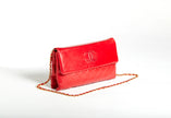 Borsa a tracolla Chanel rosso