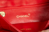 Borsa a tracolla Chanel rosso