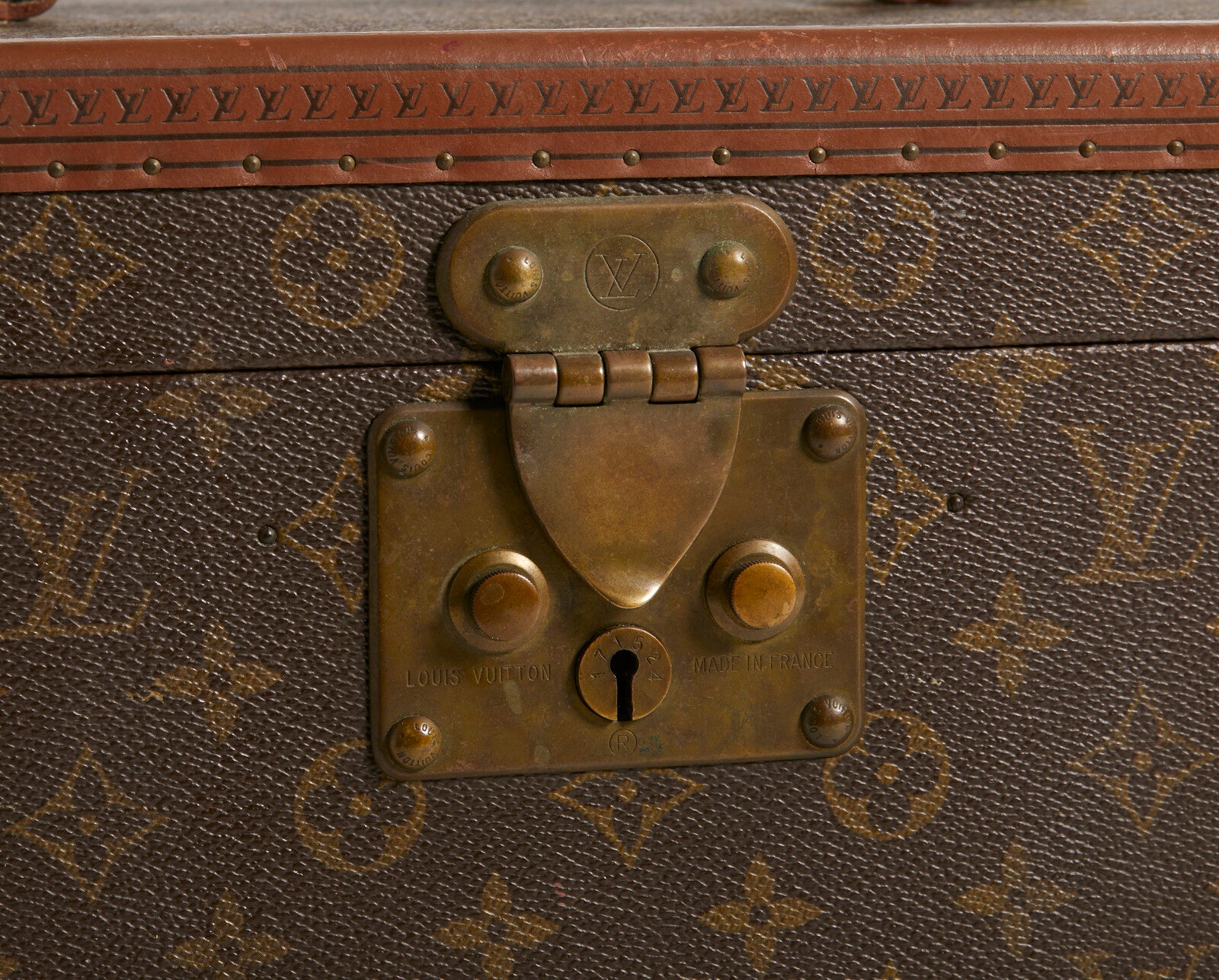 Bauletto Beauty case Louis Vuitton monogram Vintage