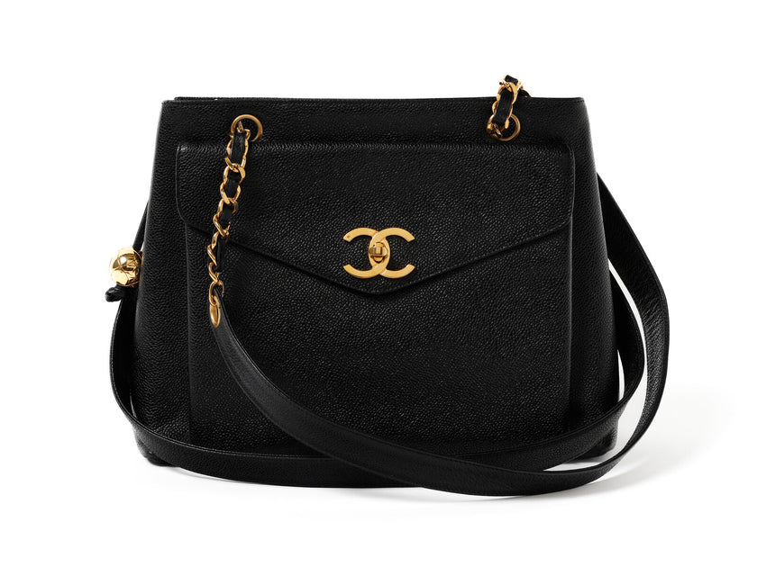 Borsa a spalla Chanel Coco  Mark  nera