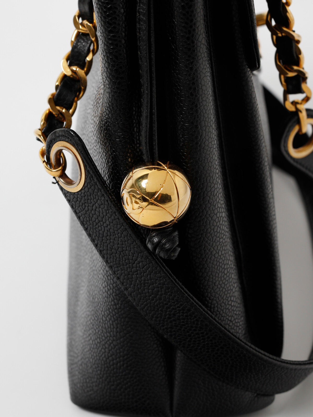 Borsa a spalla Chanel Coco  Mark  nera